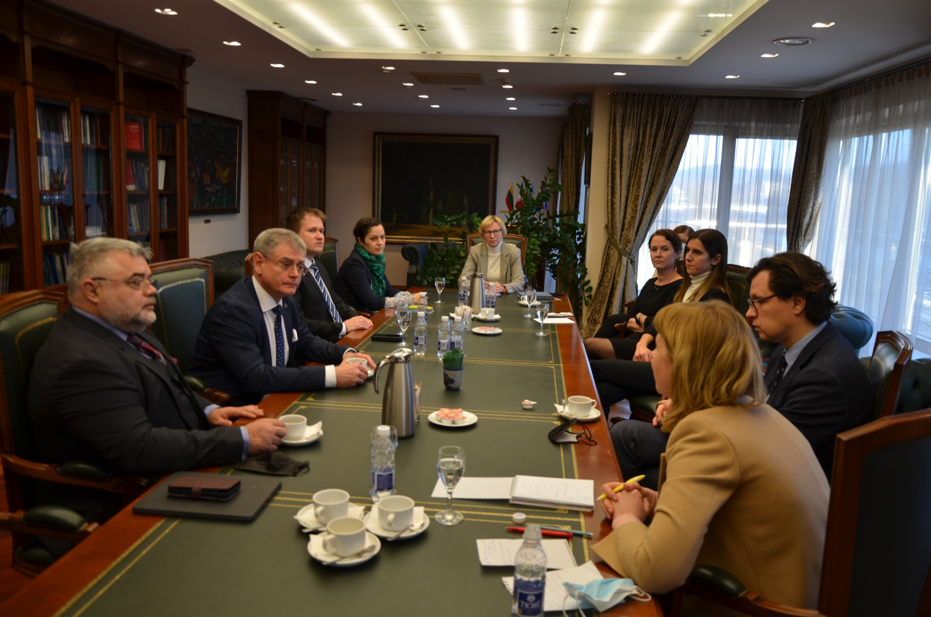 HUNGARIAN DELEGATION OF NOTARIES VISITED LITHUANIA